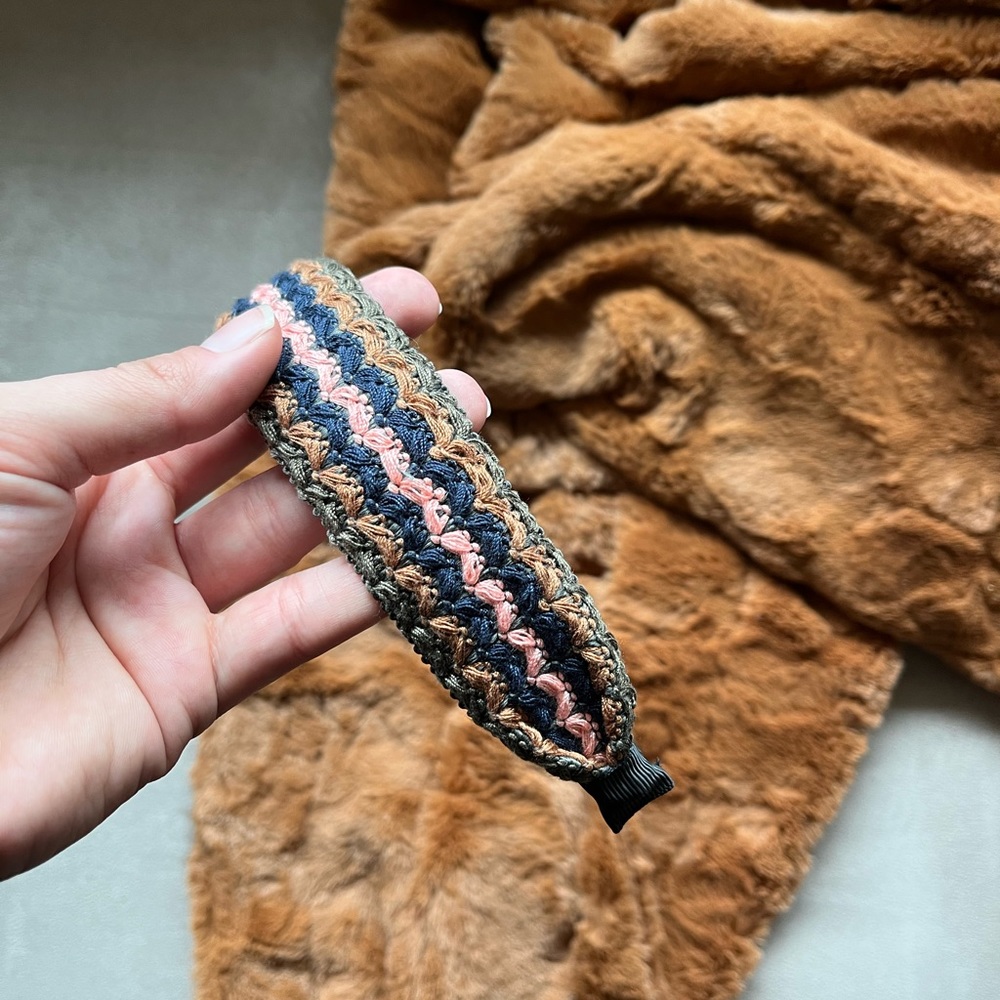 Cute fabric headband, multicolor